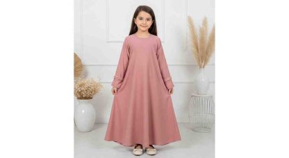 Kids A-Line Abaya - Image 2