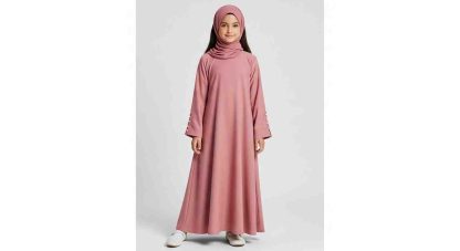 Kids A-Line Abaya